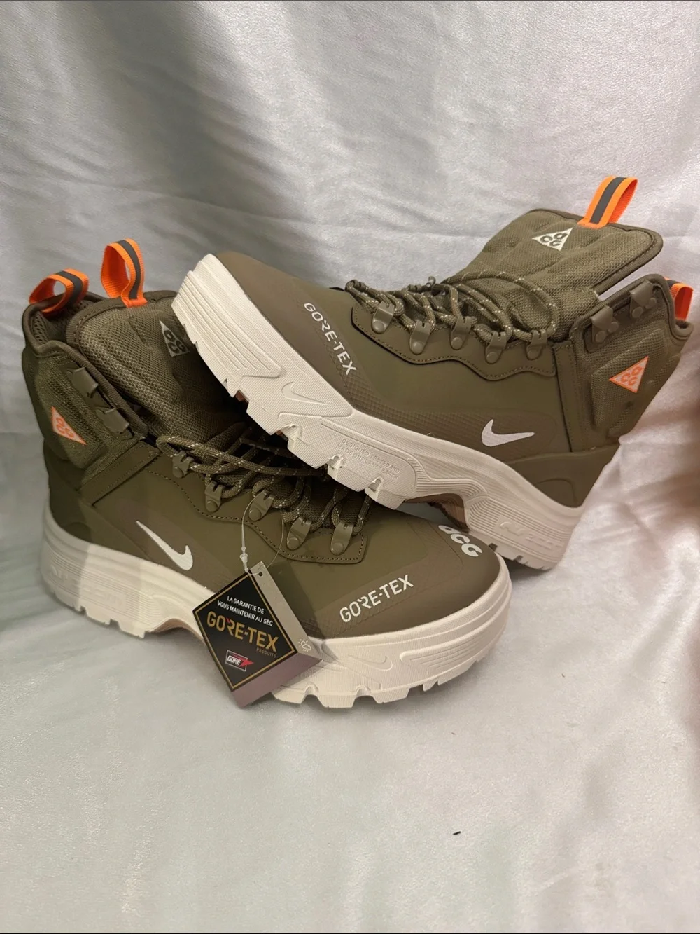 New!🔥Nike ACG Air Zoom Gaiadome GORE-TEX hiking boots!🔥 “Olive Green”